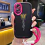 Ốp Lưng OPPO A17 A17K Case Với Lanyard Đơn giản Bướm