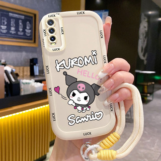 Ốp Lưng VIVO Y20 Y20i Y20s Y20A Y20G Y12A Y12S Y11s Case Thỏ Hoạt hình Với Lanyard