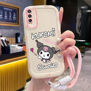 Ốp Lưng VIVO Y20 Y20i Y20s Y20A Y20G Y12A Y12S Y11s Case Thỏ Hoạt hình Với Lanyard