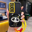 Ốp Lưng Realme C65 Case Với Lanyard Gấu Hoạt hình