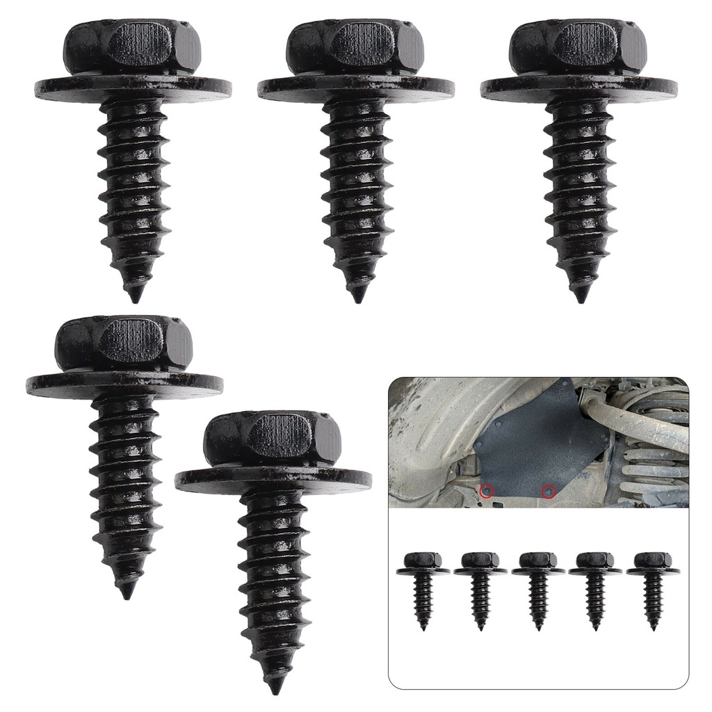 Cản Xe Chắn Bùn Bắn Con Dấu Lá Chắn Đinh Tán-Clip Bu Lông Vít Chốt Cho Xe Toyota