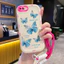 Ốp Lưng Realme C2 C2s OPPO A1K Case Với Lanyard Bướm nhỏ đẹp