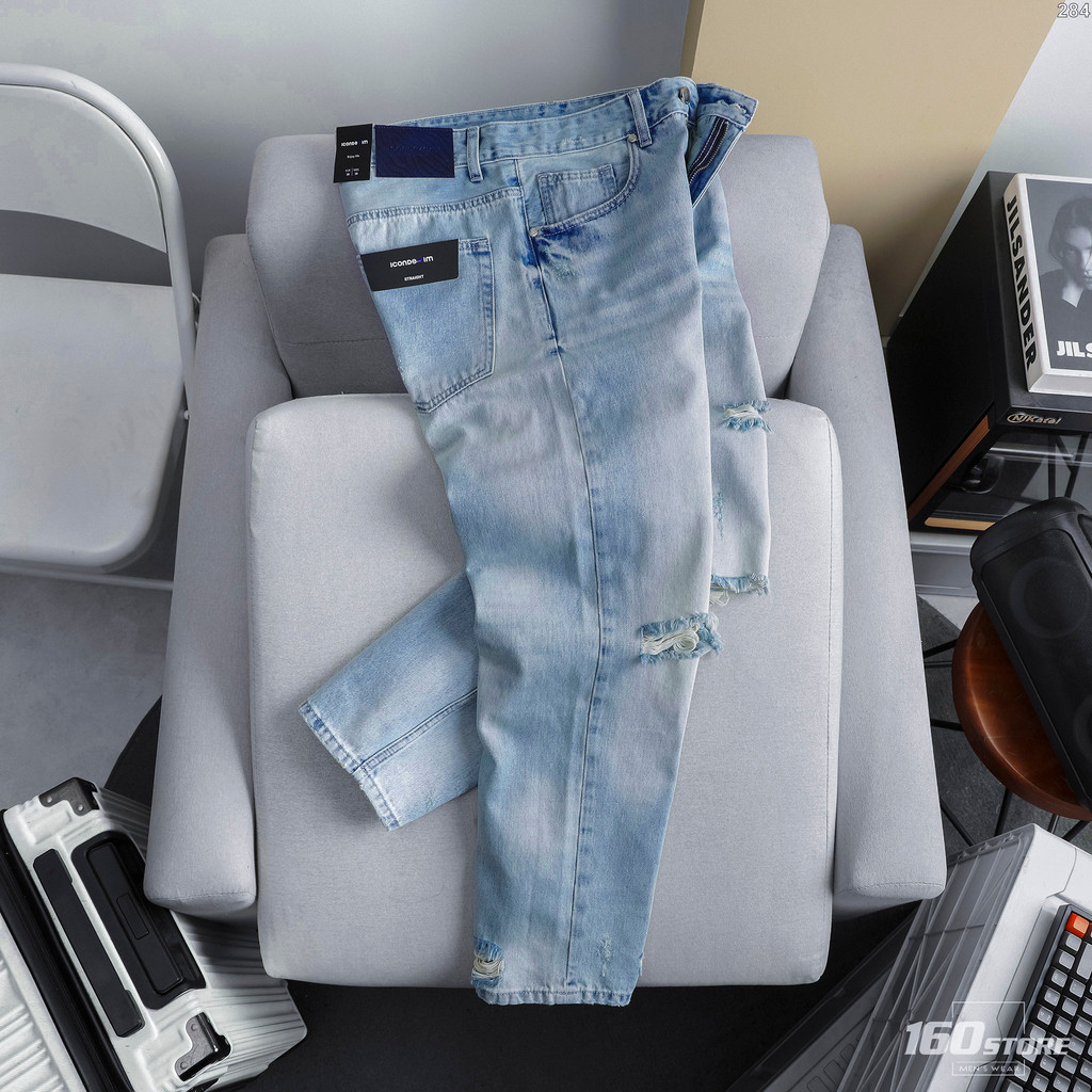 Quần Jeans Nam ICONDENIM Scar QJID0284 | BigBuy360 - bigbuy360.vn