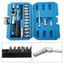 29 CÁI Core Ratchet Ổ cắm Mô-men xoắn Bộ cờ lê Công cụ sửa chữa ô tô Tuốc nơ vít