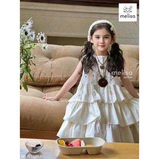 MLSDCC.7538 - Đầm Melisa cho bé size 2-11y