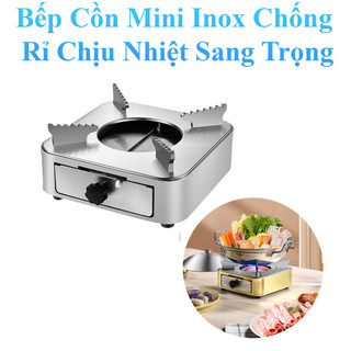 Bếp Cồn Mini Inox – Gọn Nhẹ, Chịu Nhiệt, Dùng Nhà Hàng