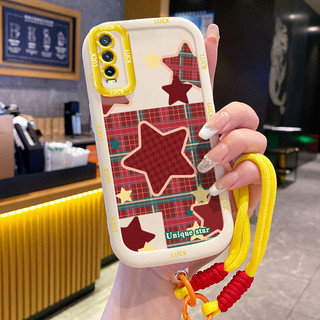 Ốp Lưng VIVO Y20 Y20i Y20s Y20A Y20G Y12A Y12S Y11s Case Tình yêu nhỏ Với Lanyard