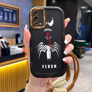 Ốp Lưng OPPO A55 4G Case Ngầu Sáng tạo Với Lanyard