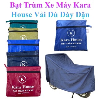 Bạt Trùm Xe Máy Kara House Vải Dù Dày Dặn Phù Hợp Mọi Loại Xe