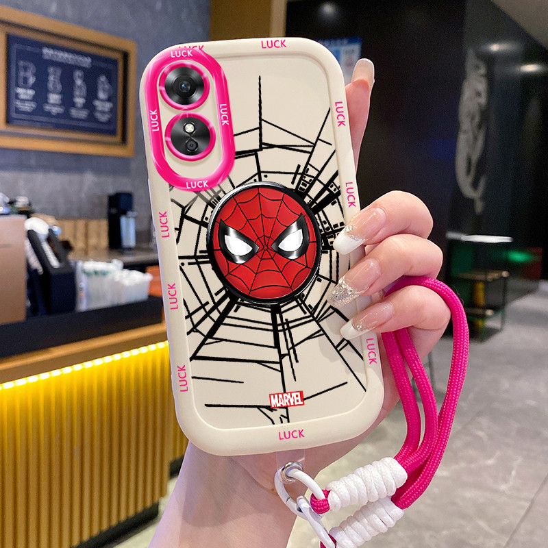 Ốp Lưng OPPO A17 A17K Case Với Lanyard Sáng tạo