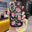 Ốp Lưng OPPO A17 A17K Case Hoa vẽ đẹp Với Lanyard
