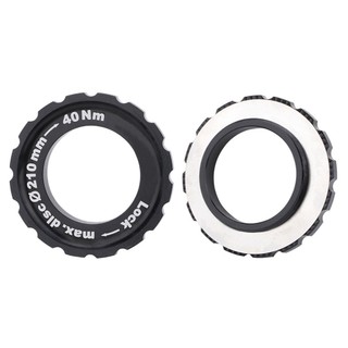 Vòng khóa trung tâm phanh đĩa dành cho Shimano, phù hợp với kích thước 9/12/15mm.
