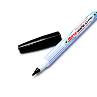 [HỘP 12 CÂY] Bút Lông Dầu Horse H-110 (Thái Lan) - Mực Đậm, Không Phai, Viết Lên Kính/Nhựa/Gỗ