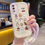 Ốp Lưng OPPO A55 4G Case Động vật nhỏ Với Lanyard