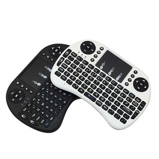 Bàn Phím Mini Kiêm Chuột Bay Có Led Chuyên Dùng Cho Android Tv Box, Smart Tv, Laptop