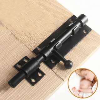 [FUXIN] Chốt thép không gỉ 304 cao cấp cho cửa an toàn Khóa rắn màu đen