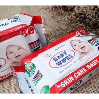 Khăn Giấy Ướt Baby Wipes 80 Pcs An Toàn Cho Da