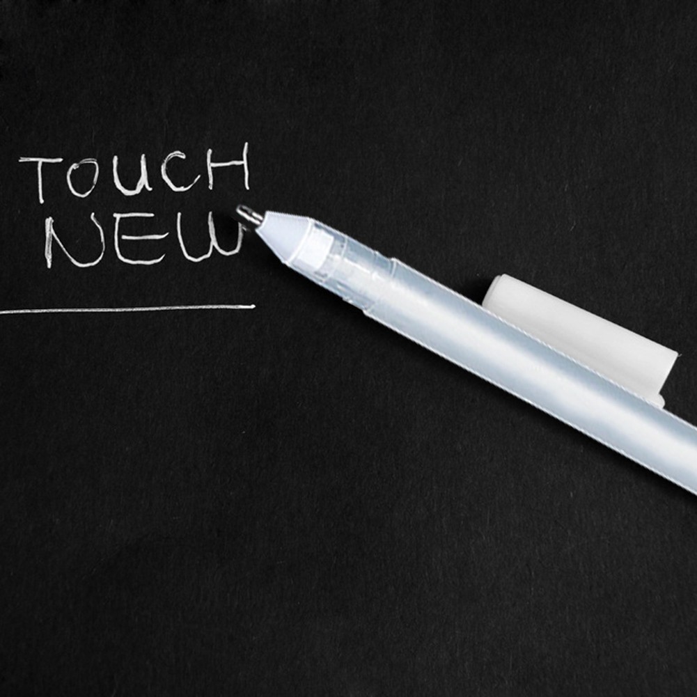 [vn] 1 Bút Gel Trắng Cho Nghệ Thuật 0.8 Mm Fine Point Bút Trắng Mực Trắng Bút Fineliner
