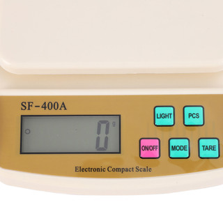 Cân Điện Tử Để Bàn Sf-400A Tiện Dụng Kèm Pin Max 5Kg