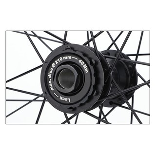 Vòng khóa trung tâm phanh đĩa dành cho Shimano, phù hợp với kích thước 9/12/15mm.