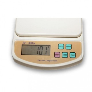 Cân Điện Tử Để Bàn Sf-400A Tiện Dụng Kèm Pin Max 5Kg
