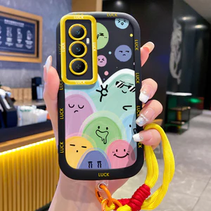 Ốp Lưng Realme C65 Case Hoạt hình Với Lanyard