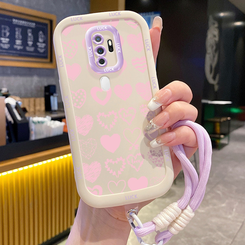 Ốp Lưng OPPO A5 2020 A9 2020 Case Trang chủ Với Lanyard