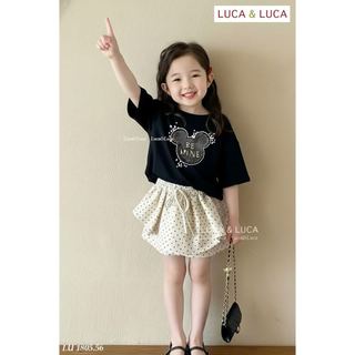 LUBCC.1805 - Bộ trẻ em Luca Luca bé gái size 2-12y