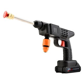 Máy Xịt Rửa Xe Máy, Ô Tô Áp Lực Cao Pin 48Vh Tiện Lợi Full Phụ Kiện