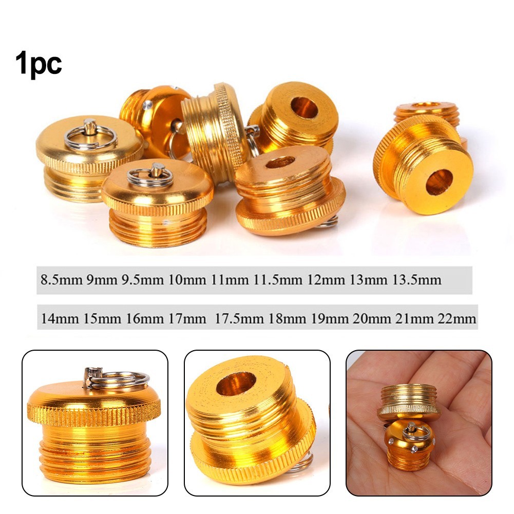 [đầy màu sắc] Nắp cuối cần câu bằng hợp kim nhôm Đuôi cần câu 8.5-22MM
