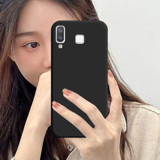 Ốp lưng Samsung A8 Star / A9 Star bảo vệ camera, TPU, trong suốt chống sốc