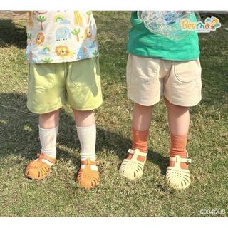6004QHB - Quần Beemo thun cotton màu trơn size 1-5y