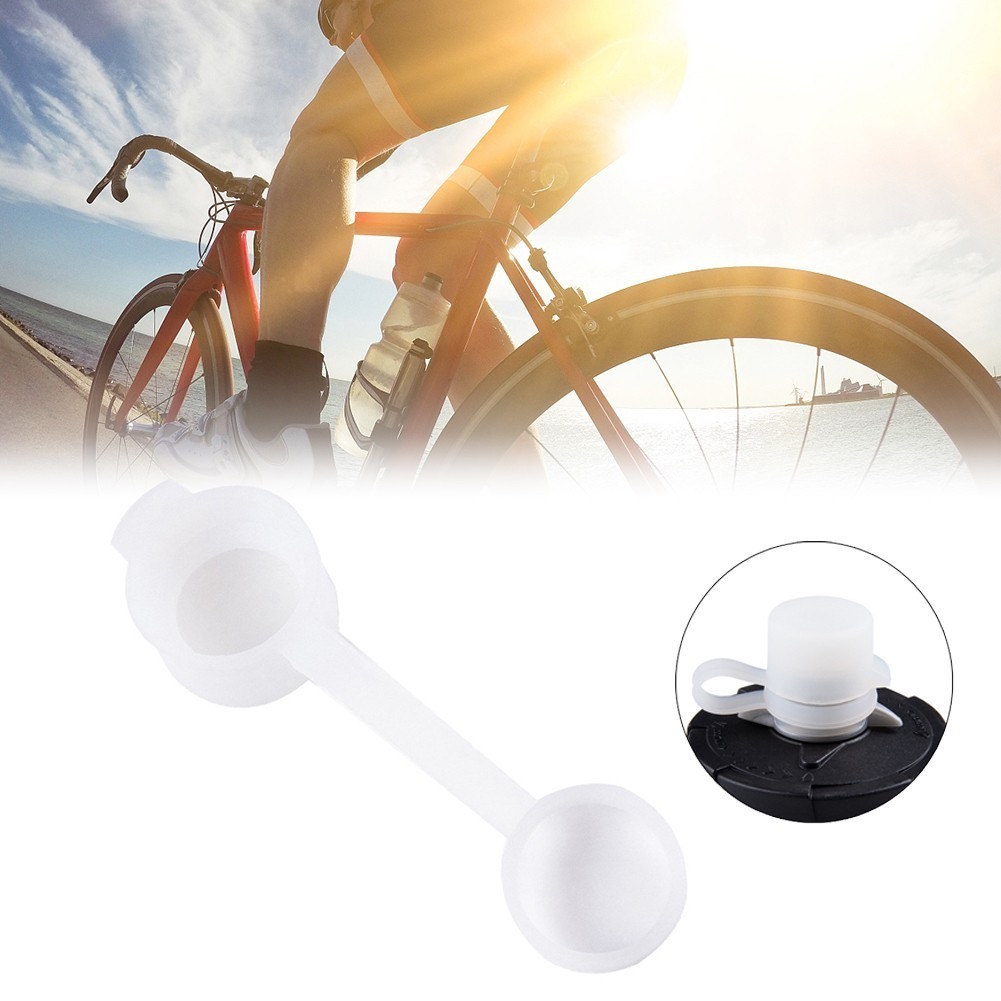 Nắp chai nước bằng silicon, phù hợp với xe đạp leo núi và đường trường, niêm phong hiệu quả