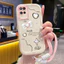 Ốp Lưng OPPO A54 4G Case Thời trang Với Lanyard