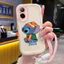 Ốp Lưng Realme C67 12 Lite Case Quái vật nhỏ Với Lanyard