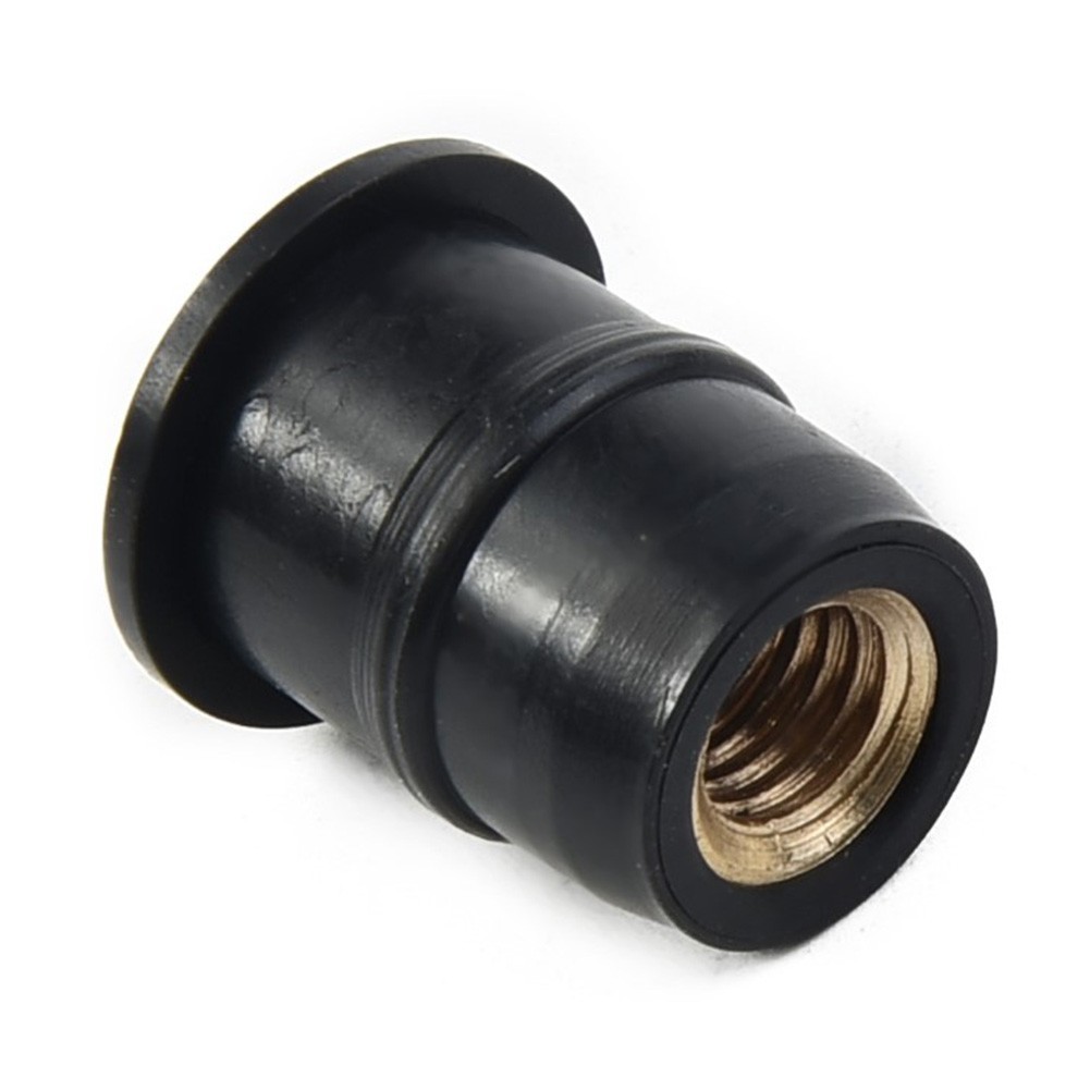 ⭐ GIẢM GIÁ LỚN⭐4 Chiếc Kính Chắn Gió Xe Máy Đai Ốc Cao Su M5 Rung Giảm Chấn Bảng Gắn 5mm [ane-vn]