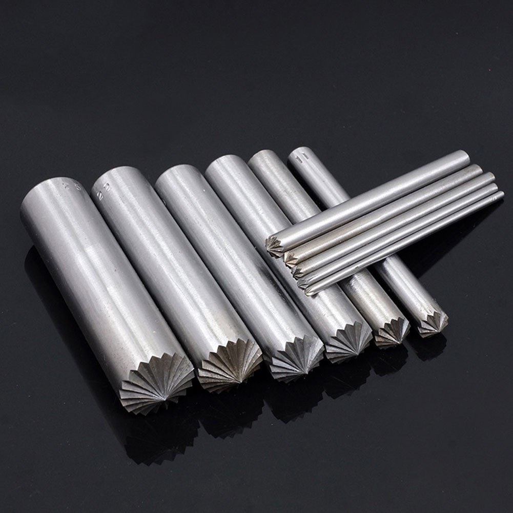 [GIGGLE] Dụng cụ cài đặt lỗ vít hình hoa kim loại 3-15mm Dụng cụ lắp đặt đục lỗ Dụng cụ cầm tay