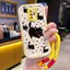 Ốp Lưng OPPO A5 2020 A9 2020 Case Với Lanyard Màu đen Mèo