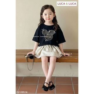 LUBCC.1805 - Bộ trẻ em Luca Luca bé gái size 2-12y