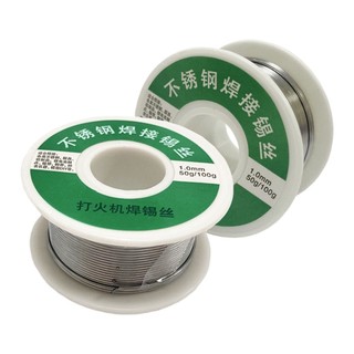 [FUXIN] 20 / 30 / 50 / 100g Dễ dàng tan chảy Dây hàn nhiệt độ thấp Thép không gỉ có lõi hàn