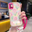 Ốp Lưng OPPO A52 A72 A92 Case Hoa vẽ đẹp Với Lanyard