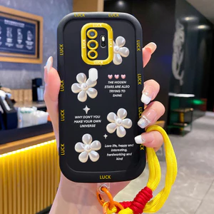 Ốp Lưng OPPO A5 2020 A9 2020 Case Dễ thương Với Lanyard
