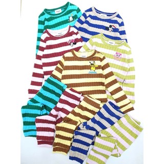 BM2510ST021 - Bộ len kẻ Beemon 4 mẫu cho bé size 110 - 150