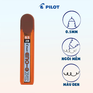 [MỚI VỀ] Ruột Chì Bấm Pilot Neox-Graphite (0.3mm/0.5mm) - Chì Kim Cao Cấp Nhật Bản Siêu Mượt, Khó Gãy
