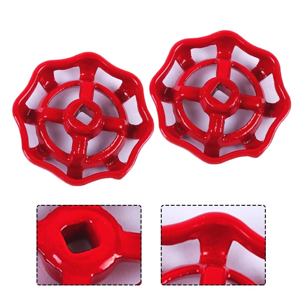 ⚡GIẢM GIÁ LỚN⚡2 chiếc Van gang tay cầm tay van cổng đồng van cầu bánh xe tay