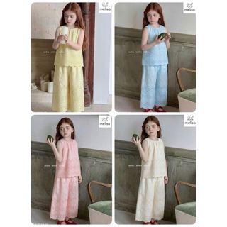 MLSBCC.7620 - Bộ Melisa bé gái size 2-11y