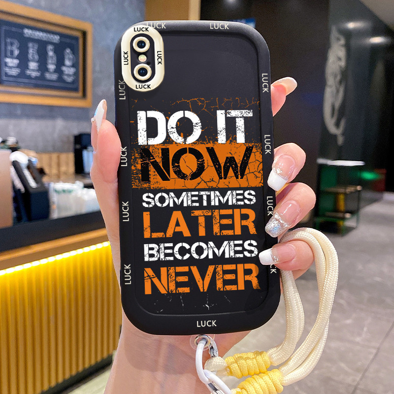Ốp Lưng iPhone X Xs Xr Xs Max 7 Plus 8 Plus Case Chống Rơi Với Lanyard