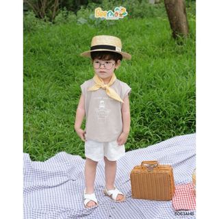6063AHB - Áo tanktop Beemo bé trai size 1-6y