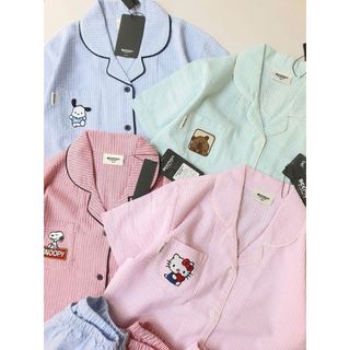 BM2601PJ01 - Bộ Pyjama Beemon vải thô nhiều màu cho Mẹ freesize 50-60kg