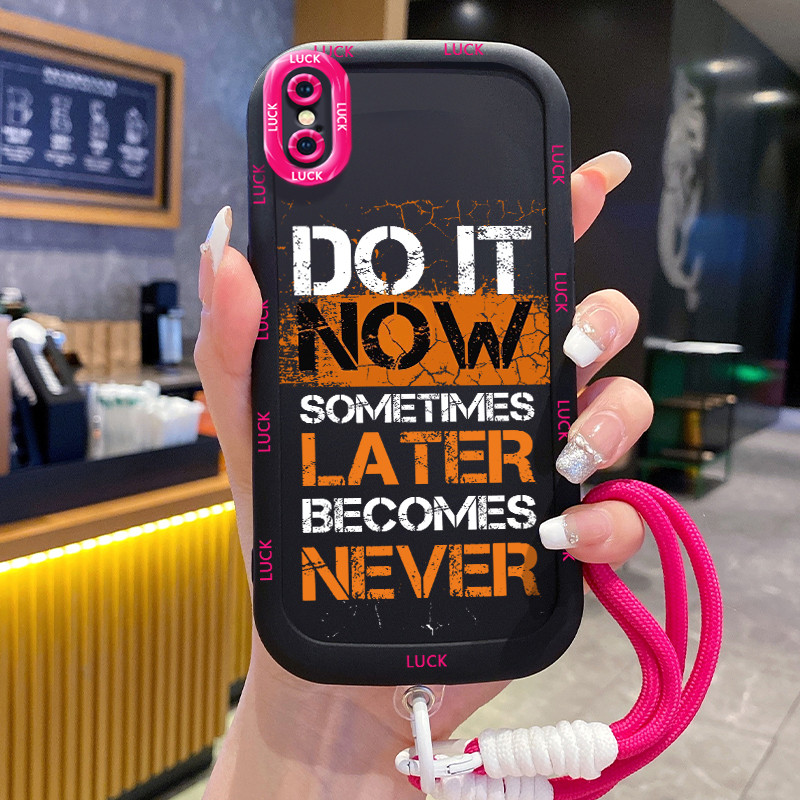 Ốp Lưng iPhone X Xs Xr Xs Max 7 Plus 8 Plus Case Chống Rơi Với Lanyard